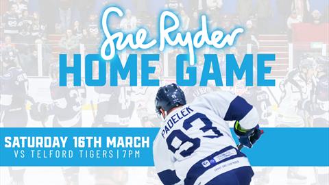 SUE RYDER CHARITY GAME ANNOUNCED