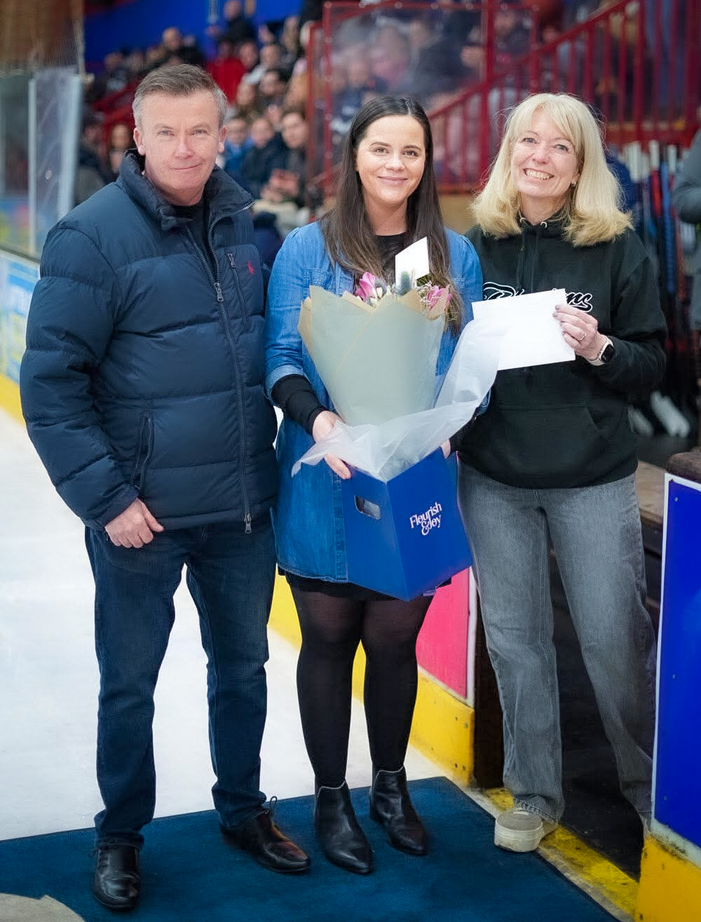 Jon Kynaston, Emily Harriet-Woods, Nicki Thomas