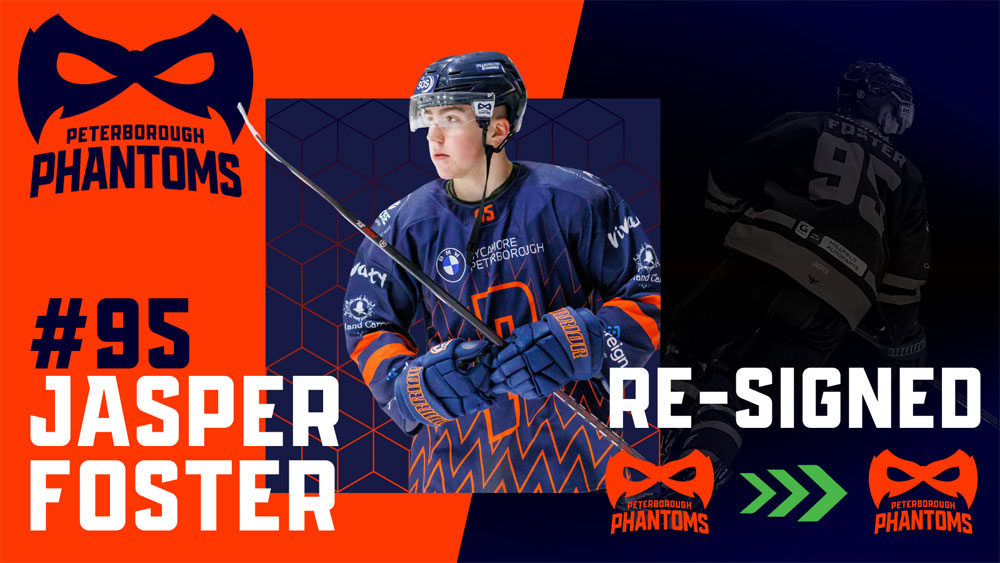 FAN FAVOURITE FOSTER RETURNS TO THE PHANTOMS LINEUP! (Section 1)