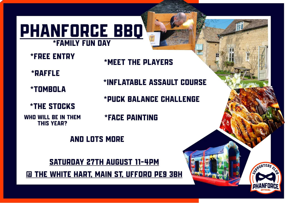 SAVE THE DATE – PHANFORCE BBQ! (Section 1)