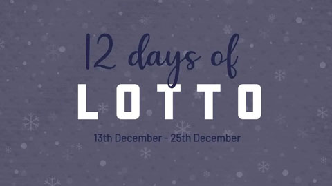 12 DAYS OF LOTTO IS BACK!